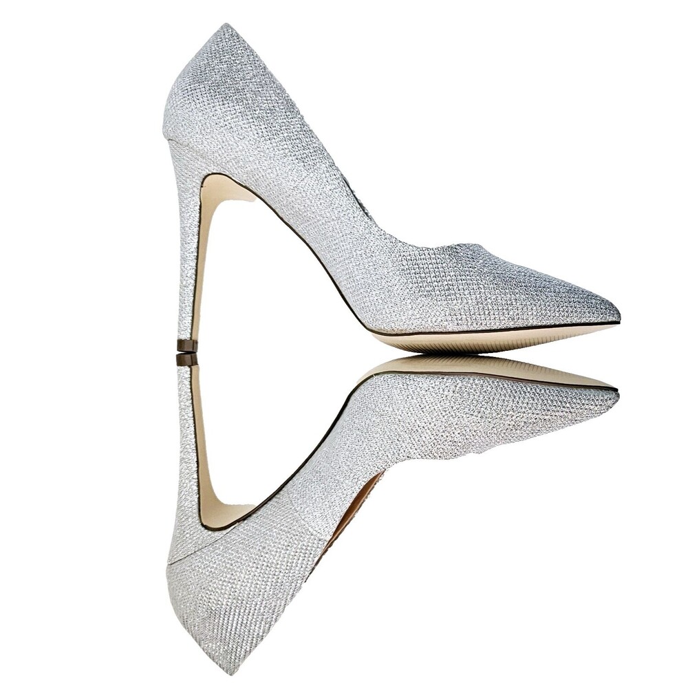 Silver Sparkle Womens Classic 4" Heels/Stiletto Call It Spring Size 8.5 NEW!